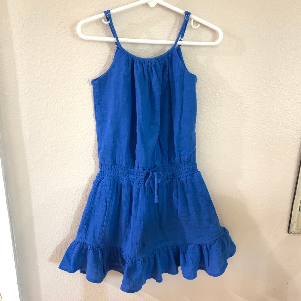 Ralph Lauren Blue Gauze Dress / Beach Dress